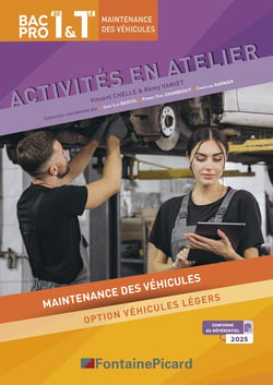 Activités en atelier, Bac Pro 1re et Tle : Maintenance des véhicules, option véhicules légers