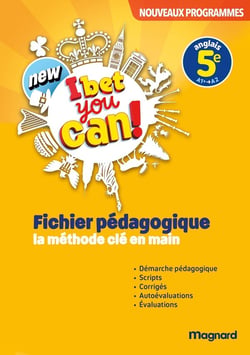 New I Bet You Can : Anglais : 5e - Fichier pédagogique (édition 2026)