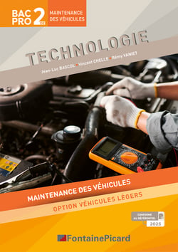 Technologie, Bac Pro 2de : Maintenance des véhicules, option véhicules légers