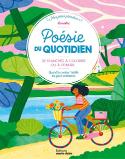 Poésie du quotidien : 28 planches à colorier ou à peindre