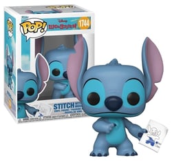 Figurine Funko POP! - Disney : Lilo & Stitch - Stitch avec tableau n°1744