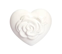 1 Plâtre Cœur Rose