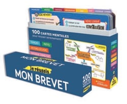 Je réussis mon brevet : 100 cartes mentales pour réviser sereinement !
