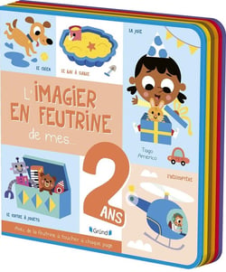 L'imagier en feutrine de mes 2 ans