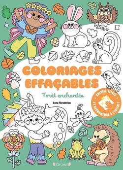 Coloriages effaçables - Forêt enchantée