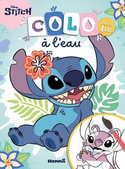 Disney Stitch - Colo à l'eau - A partir de 4 ans (Stitch assis)