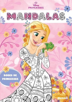 Disney Princesses - Mandalas - Robes de princesses