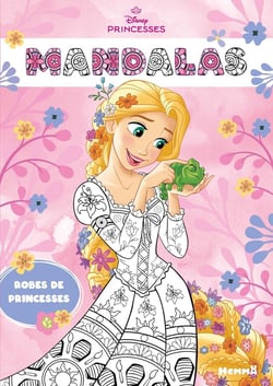 Disney Princesses - Mandalas - Robes de princesses