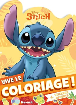 Disney Stitch - Vive le coloriage ! (Stitch fruits)