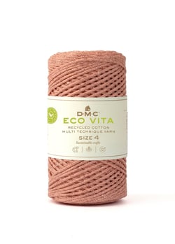 Pelote de fil à crocheter/tricoter DMC - Eco vita 3 - Métallisé 042