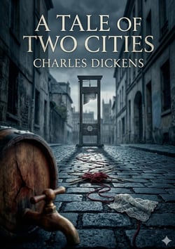 A Tale of Two Cities : by Charles Dickens