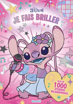 Disney Stitch - Je fais briller Angel - Plus de 1000 stickers holographiques