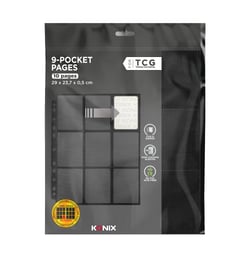Classeur premium pour cartes à collectionner Konix TCG - 9 pocket sheet