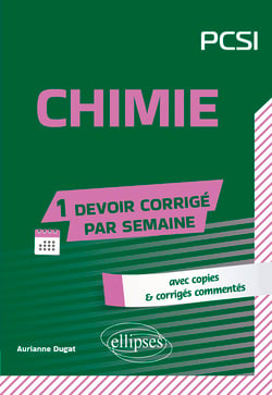 Chimie : PCSI