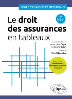 Le droit des assurances en tableaux (2e édition)