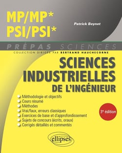 Sciences industrielles de l'ingénieur MP/MP* - PSI/PSI*