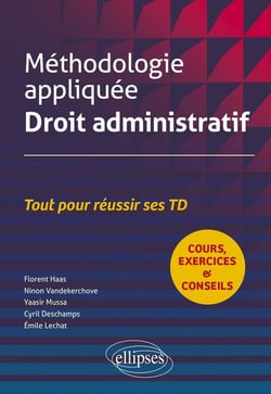 Méthodologie appliquée Droit administratif