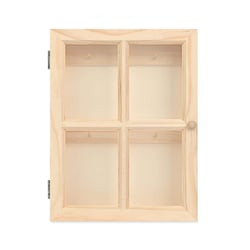 Boîte à clés en bois Créalia - 20 x 26 x 6 cm