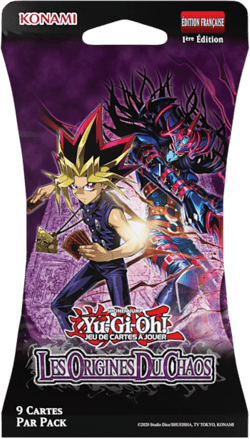 Booster de cartes à collectionner - Yu-Gi-Oh ! -  L'origine du chaos Konami