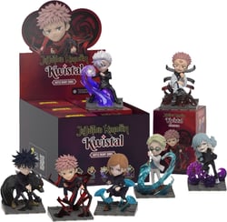 Mini-figurine Wtt Mighty Jaxx Battle Ready Series - Jujutsu Kaisen - Modèles aléatoires - Vendu à l'unité