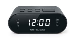 Radio-réveil double alarme Muse - M-10 - Noir