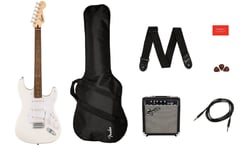 Pack guitare électrique Squier Sonic® Stratocaster® - Arctic White 
