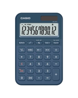 Calculatrice Casio - bureau et poche - MS-20YC-NY-W-EP