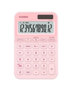 Calculatrice Casio - bureau et poche - MS-20YC-LP-W-EP