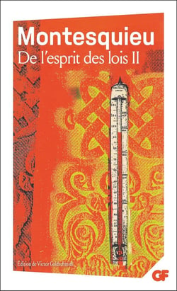 De l'esprit des lois : Anthologie
