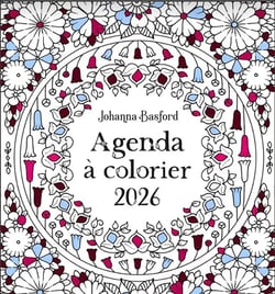 Agenda à colorier Johanna Basford 2027