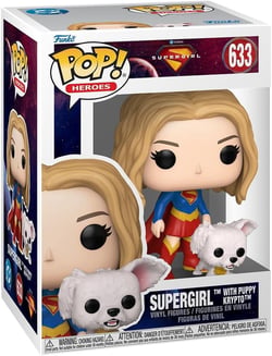 Figurine Funko POP! - Supergirl - Supergirl et Krypto n°633