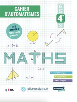 Maths - 4e - Cahier d'automatismes (édition 2026)