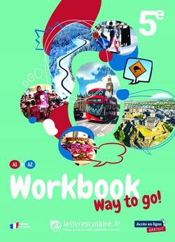 Way to go! : Anglais - 5e - Workbook (édition 2026)