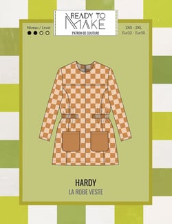 Patron robe veste Hardy - Taille 32-50