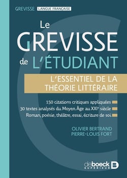 Grevisse : Le Grevisse de l'étudiant - L'essentiel de la théorie littéraire : 160 citations critiques appliquées à 30 textes littéraires