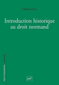 Introduction historique au droit normand