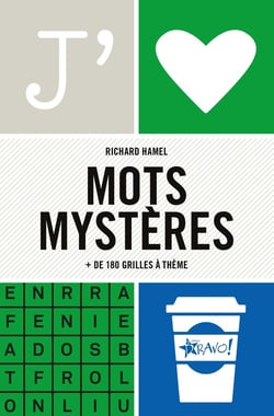 J'aime : Mots mystères : 180 grilles à thème
