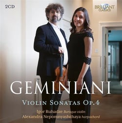 Sonates pour violon Op. 4
