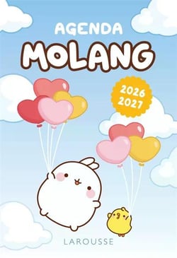 Agenda scolaire Molang 2026/2027