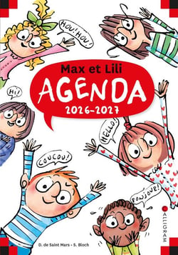 Agenda scolaire 2026-2027 - Max et Lili 