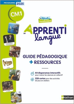 Apprentilangue : Rituels de vocabulaire - CM1 - Guide pédagogique + ressources (édition 2026)