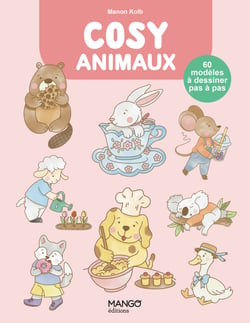 Cosy Animaux : 60 modèles à dessiner pas à pas