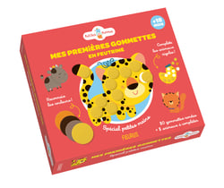Mes premières gommettes en feutrine - Animaux rigolos