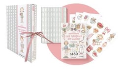 Coffret journaling ma collection de stickers : les loulous de Guibo