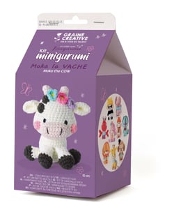Kit minigurumi - Graine Créative - vache