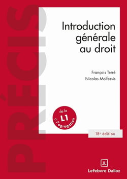 Introduction générale au droit 2027 (18e édition)