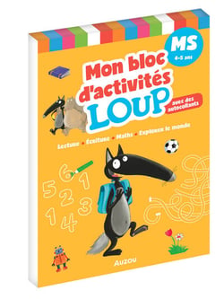 Mon bloc d'activités Loup : Lecture, écriture, maths, explorer le monde