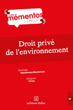 Droit privé de l'environnement. 1re éd.