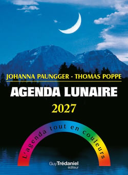 Agenda lunaire 2027 - L'agenda tout en couleurs
