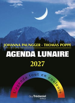 Agenda lunaire 2027 - L'agenda tout en couleurs